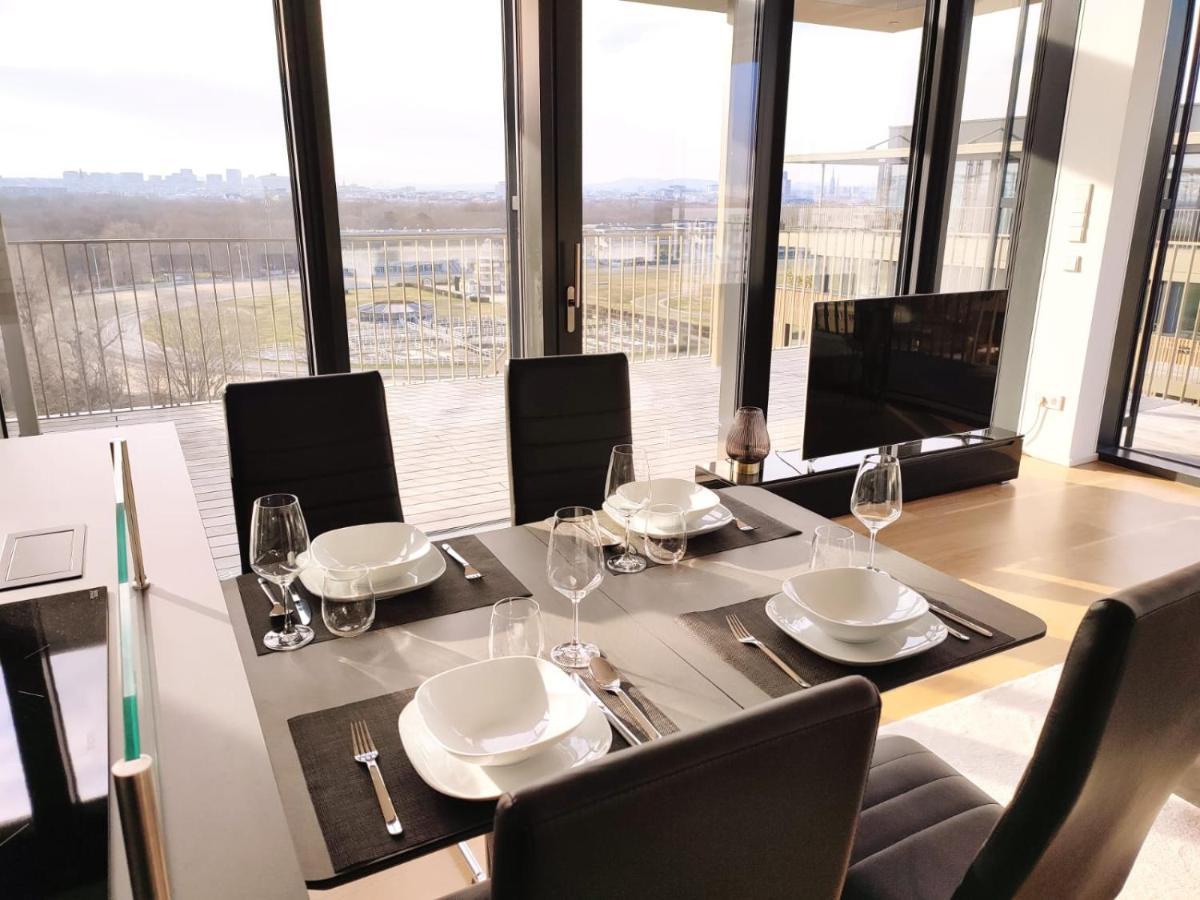 Panorama Apartment Vienna - Free Parking, Sauna & Fitness Kültér fotó