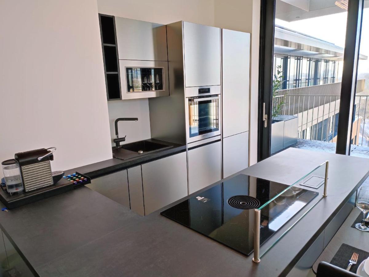 Panorama Apartment Vienna - Free Parking, Sauna & Fitness Kültér fotó
