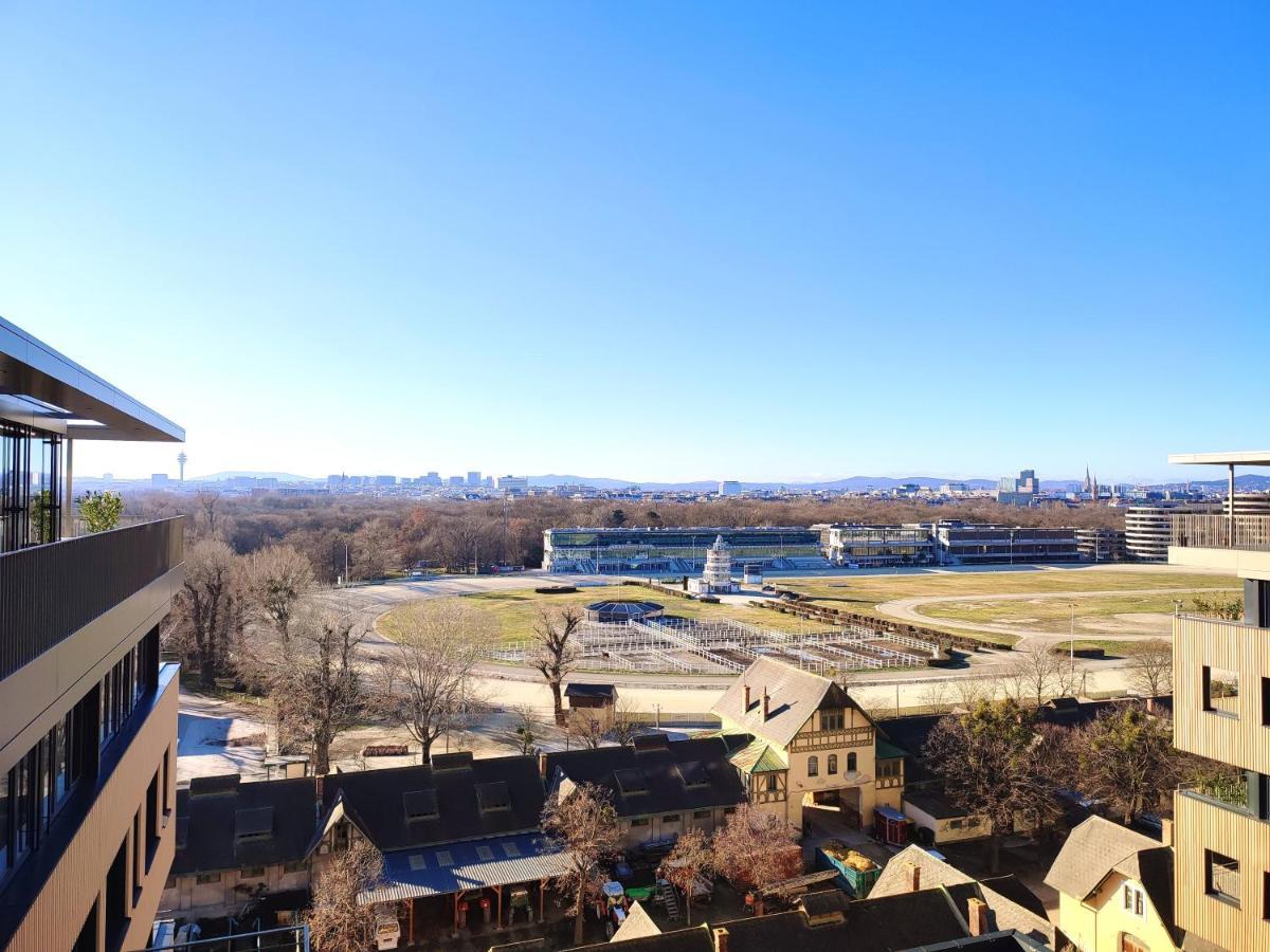 Panorama Apartment Vienna - Free Parking, Sauna & Fitness Kültér fotó