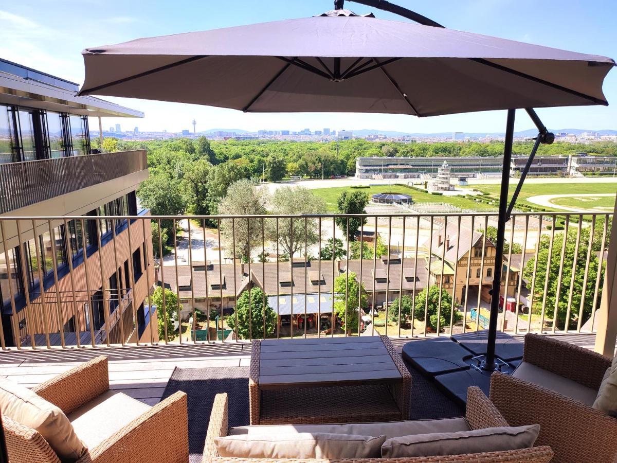 Panorama Apartment Vienna - Free Parking, Sauna & Fitness Kültér fotó